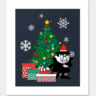 Boris Badenov Around The Christmas Tree Posters and Art